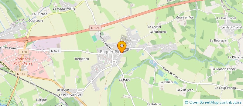 localisation de l'entreprise SCI MATELO  BAGUER-PICAN