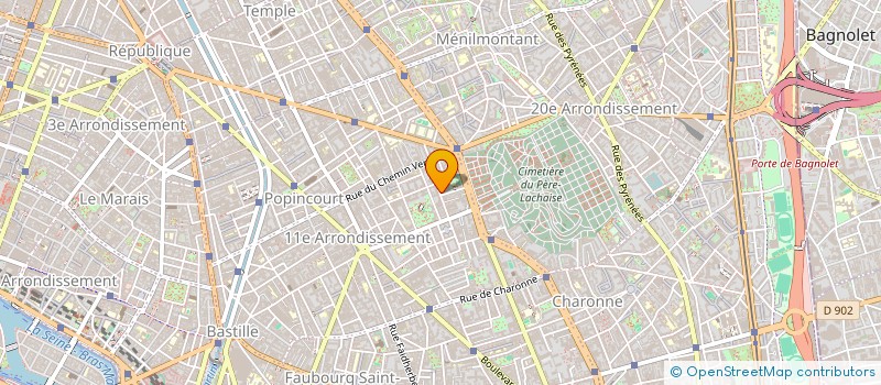 localisation de l'entreprise SCI MATELOT  PARIS