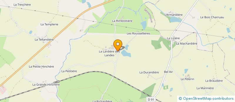 localisation de l'entreprise SCI MATELRY à SEVREMOINE