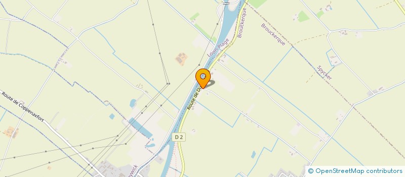 localisation de l'entreprise SCI MATEOS  BROUCKERQUE