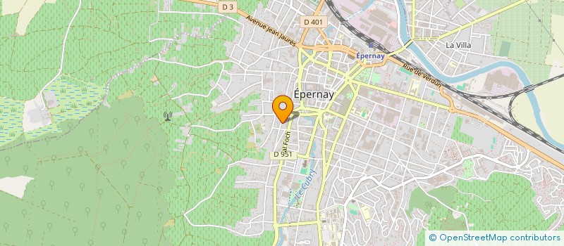 localisation de l'entreprise SCI MATERIAUX AMENAGEMENT  EPERNAY