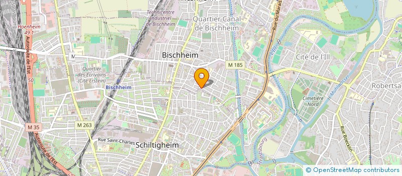 localisation de l'entreprise SCI MATERN  LIMERSHEIM