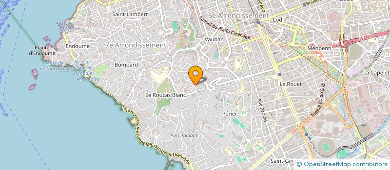 localisation de l'entreprise SCI MATERRE à MARSEILLE