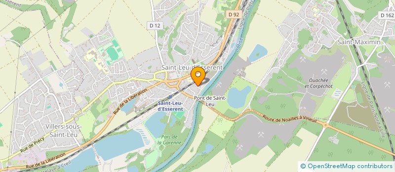 localisation de l'entreprise SCI MATEVAYO  SAINT-LEU-D'ESSERENT