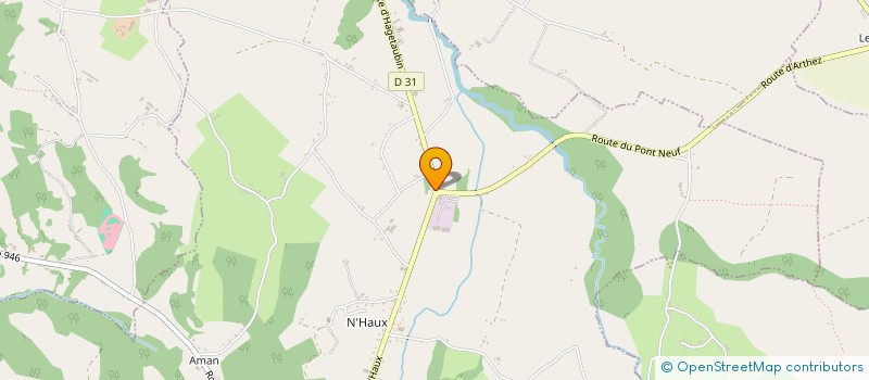 localisation de l'entreprise SCI MATFAMILY  ARTHEZ-DE-BEARN