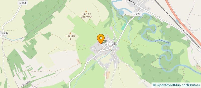 localisation de l'entreprise SCI MATH ALEXANDRE  GLONVILLE