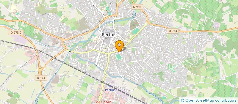 localisation de l'entreprise SCI MATHADRI  PERTUIS