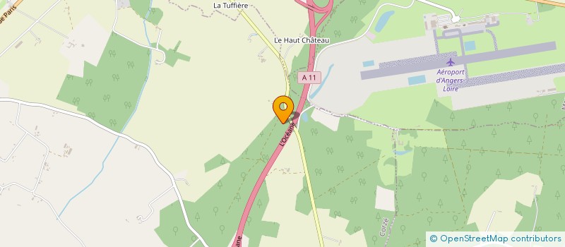 localisation de l'entreprise SCI MATHAN  LOIRE-AUTHION