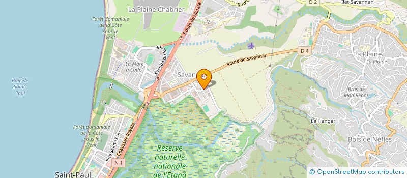 localisation de l'entreprise SCI MATHBRIANE à SAINT-PAUL
