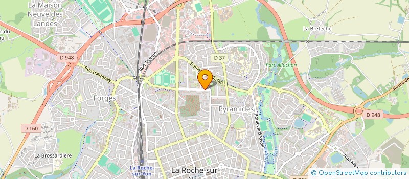 localisation de l'entreprise SCI MATHE à LA ROCHE-SUR-YON