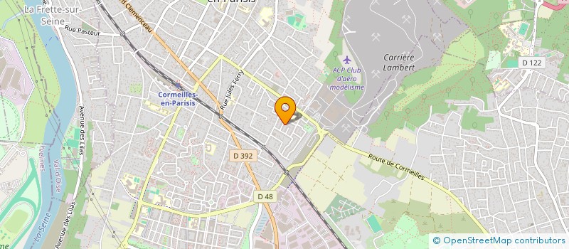 localisation de l'entreprise SCI MATHEL  CORMEILLES-EN-PARISIS