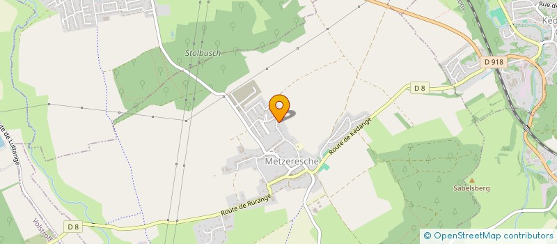 localisation de l'entreprise SCI MATHEL  METZERESCHE