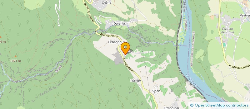 localisation de l'entreprise SCI MATHELIN LOCATIONS  CORBONOD