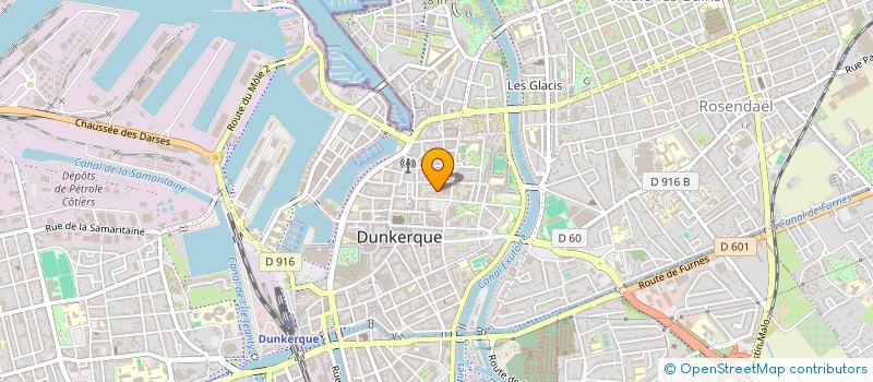 localisation de l'entreprise SCI MATHELO à DUNKERQUE