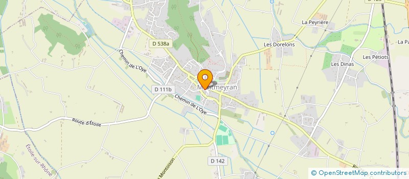 localisation de l'entreprise SCI MATHELOURITZ  MONTMEYRAN