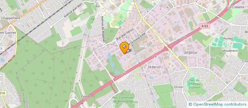 localisation de l'entreprise SCI MATHEO  CANEJAN