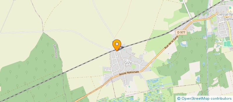 localisation de l'entreprise SCI MATHEO  GIZY