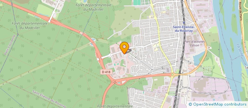 localisation de l'entreprise SCI MATHEO  SAINT-ETIENNE-DU-ROUVRAY