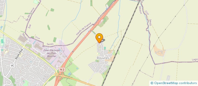 localisation de l'entreprise SCI MATHGIKANNE IMMO  ROUVRES