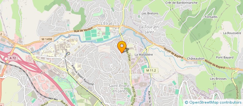 localisation de l'entreprise SCI MATHGO  SAINT-PRIEST-EN-JAREZ