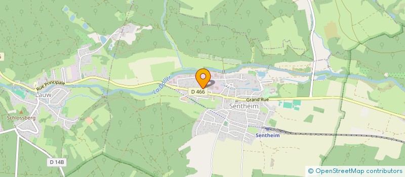 localisation de l'entreprise SCI MATHI  SENTHEIM