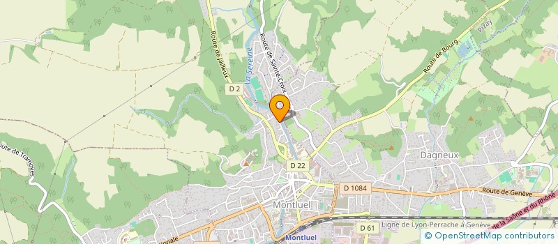 localisation de l'entreprise SCI MATHI  DAGNEUX