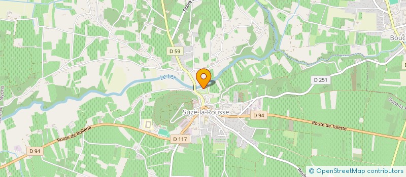 localisation de l'entreprise SCI MATHI  SUZE-LA-ROUSSE