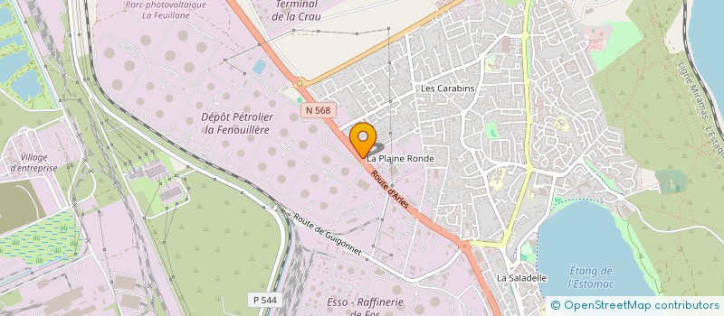 localisation de l'entreprise SCI MATHIAS  FOS-SUR-MER