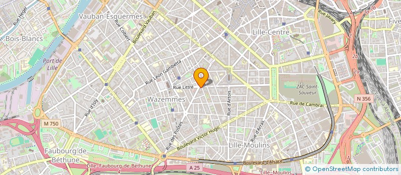 localisation de l'entreprise SCI MATHIBO à LILLE