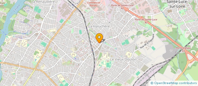 localisation de l'entreprise SCI MATHIEU à NANTES