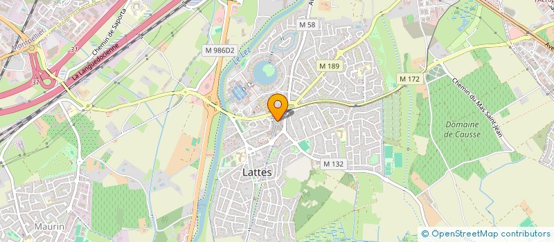 localisation de l'entreprise SCI MATHIEU ET FILS à LATTES
