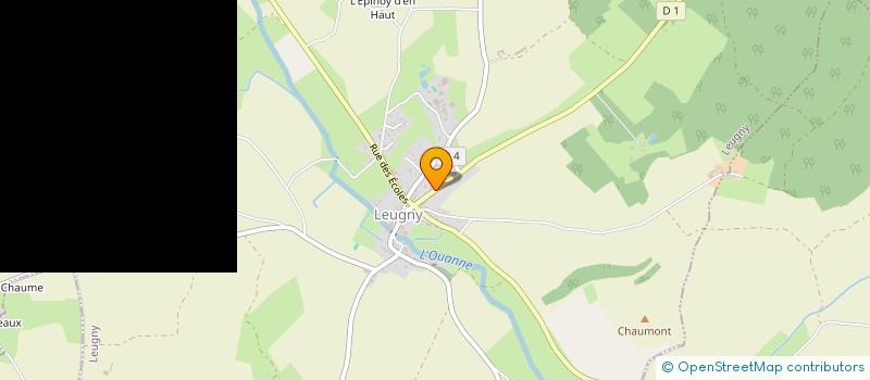 localisation de l'entreprise SCI MATHIEU MAILLARD  LEUGNY