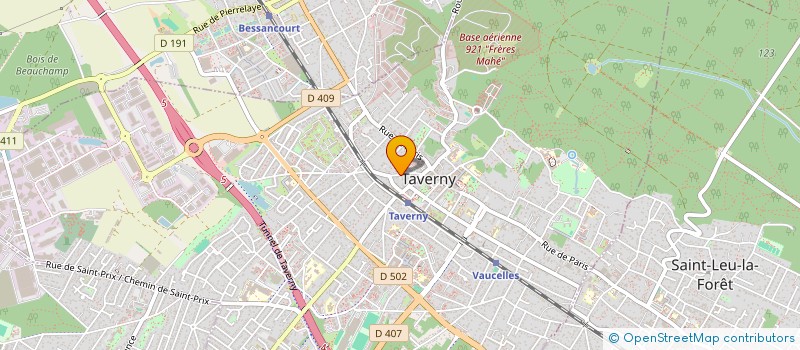 localisation de l'entreprise SCI MATHIEU VINCIGUERRA  TAVERNY