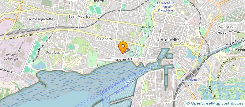 localisation de l'entreprise SCI MATHILA  LA ROCHELLE