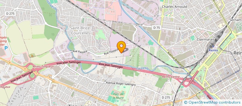 localisation de l'entreprise SCI MATHILDA  SAINT-BRICE-COURCELLES