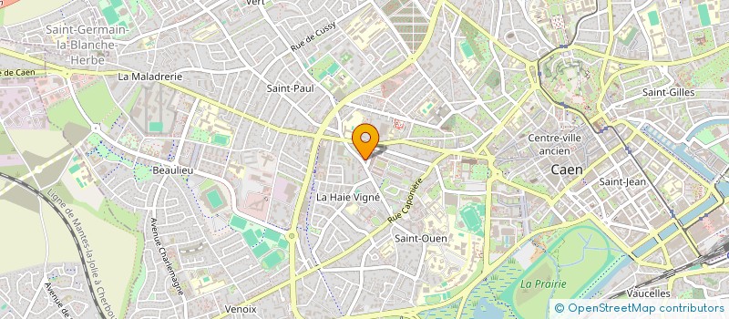 localisation de l'entreprise SCI MATHILDE à CAEN