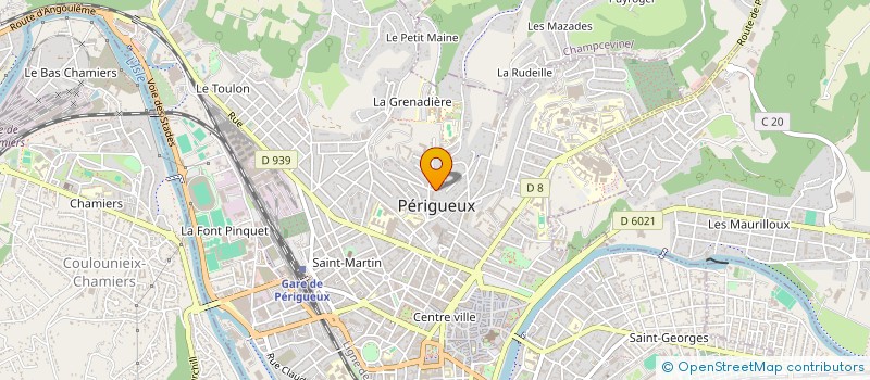 localisation de l'entreprise SCI MATHILDE à PERIGUEUX