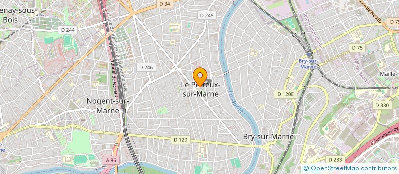 localisation de l'entreprise SCI MATHILDE  LE PERREUX-SUR-MARNE