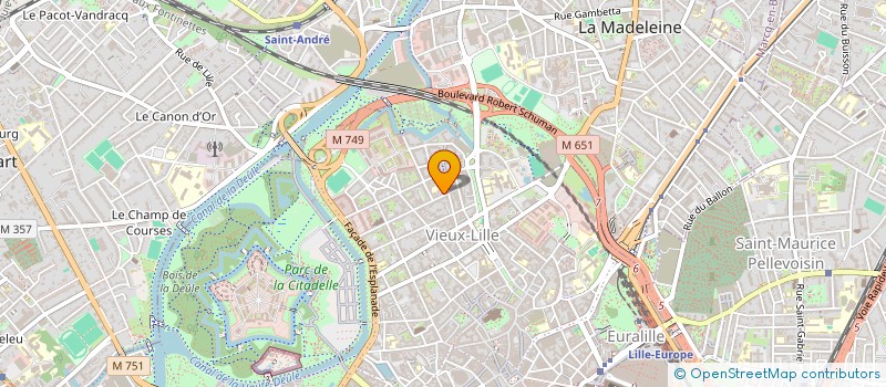 localisation de l'entreprise SCI MATHILDE à LILLE