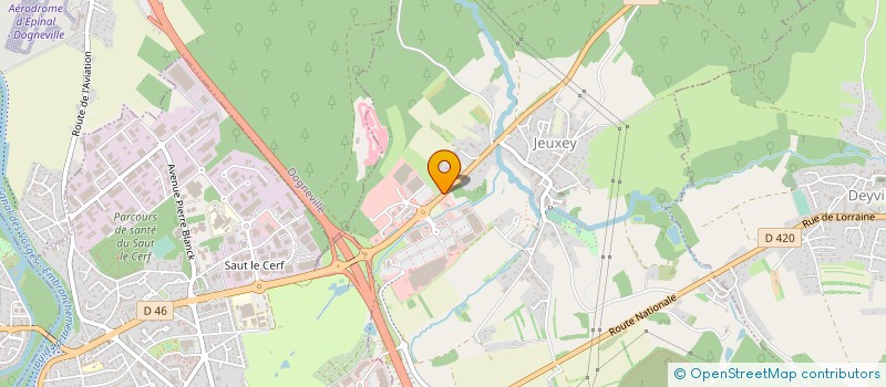 localisation de l'entreprise SCI MATHILDE à EPINAL