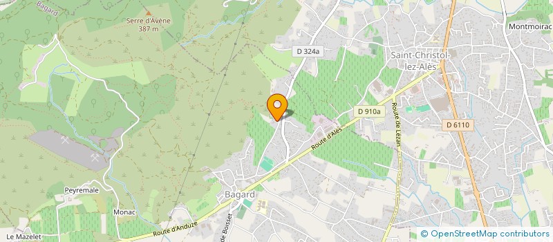 localisation de l'entreprise SCI MATHILDE  BOISSET-ET-GAUJAC