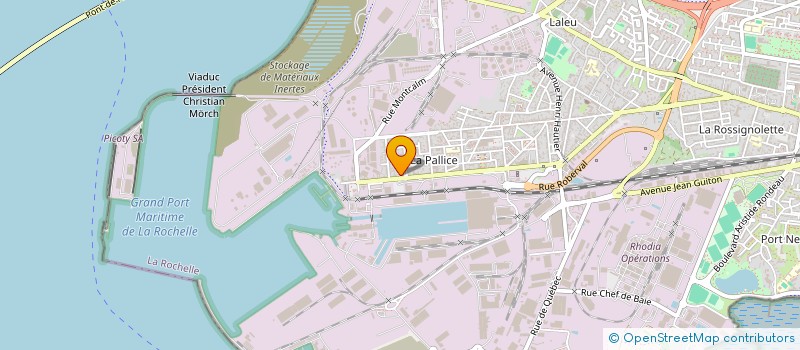 localisation de l'entreprise SCI MATHILDE  LA ROCHELLE