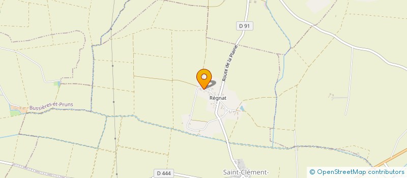 localisation de l'entreprise SCI MATHILDE  SAINT-CLEMENT-DE-REGNAT