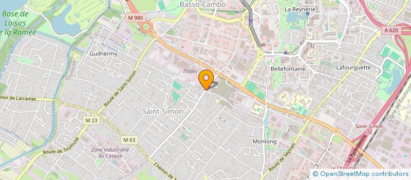 localisation de l'entreprise SCI MATHILDE à TOULOUSE