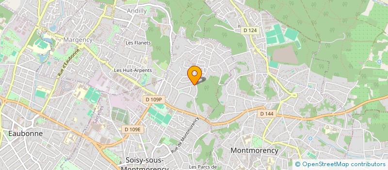 localisation de l'entreprise SCI MATHILDE à SOISY-SOUS-MONTMORENCY