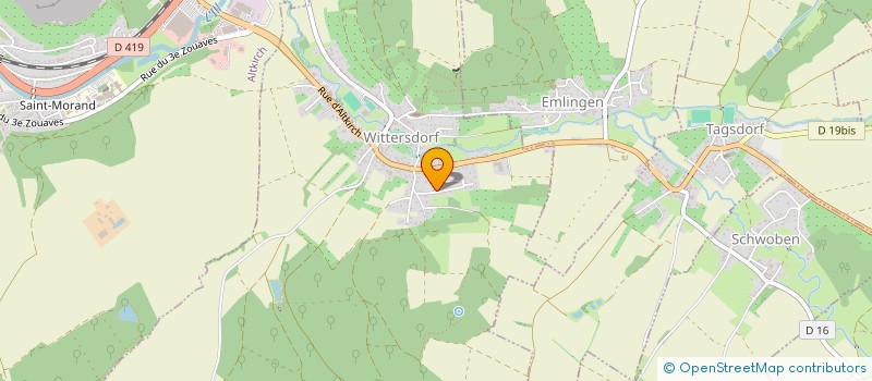 localisation de l'entreprise SCI MATHILDE-MARIE  WITTERSDORF