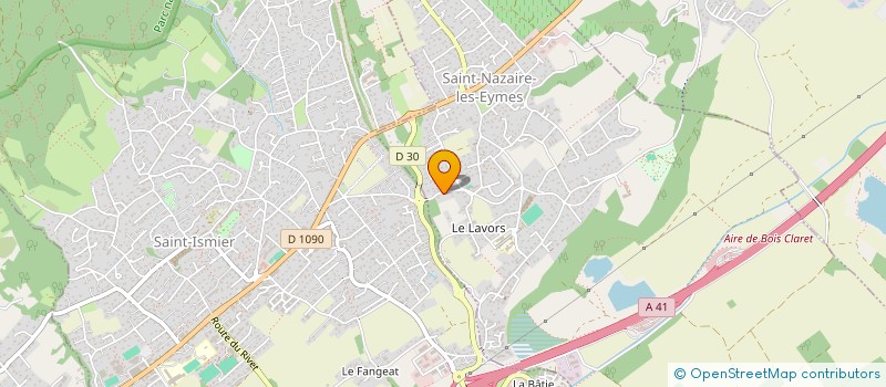 localisation de l'entreprise SCI MATHIS à SAINT-NAZAIRE-LES-EYMES