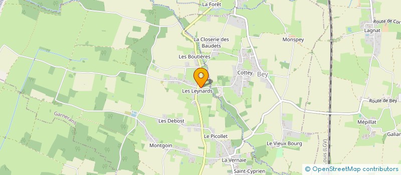 localisation de l'entreprise SCI MATHIS  GARNERANS