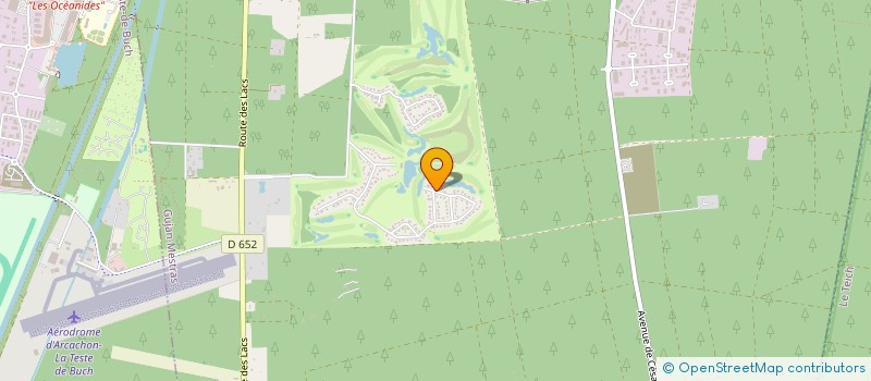 localisation de l'entreprise SCI MATHIS AB  GUJAN-MESTRAS