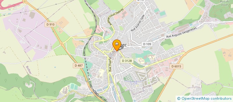 localisation de l'entreprise SCI MATHIS ET VICTOR  BOLBEC